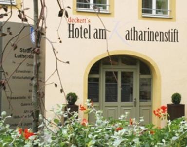 Deckerts Hotel Am Katharinenstift Lutherstadt Eisleben Dış mekan fotoğraf